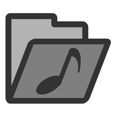 Clipart Folder Music