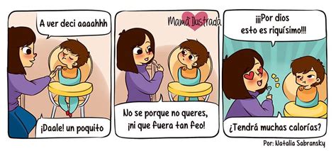 Ilustradora Argentina Convierte Su Maternidad Comics Cute Comics Mom