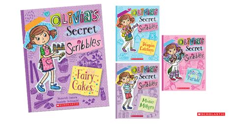 Olivias Secret Scribbles Book Pack Giveaway Total Girl