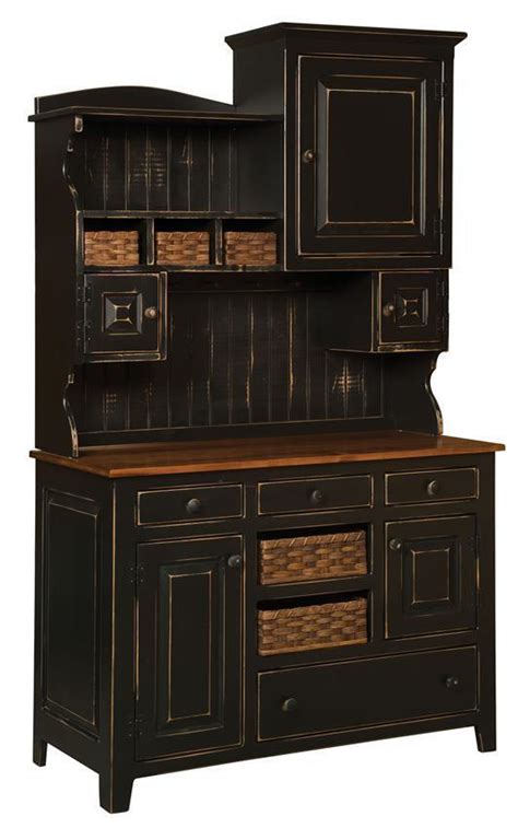 Free delivery and returns on ebay plus items for plus members. Lizzie's Painted Pine Farmhouse Hutch from DutchCrafters Amish