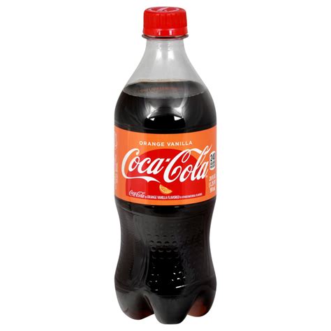 Coca Cola Orange Vanilla Plastic 20 Oz X 24 Convenient Distributor