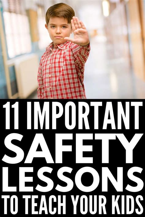 11 Safety Rules For Kids You Need To Teach Your Child Artofit