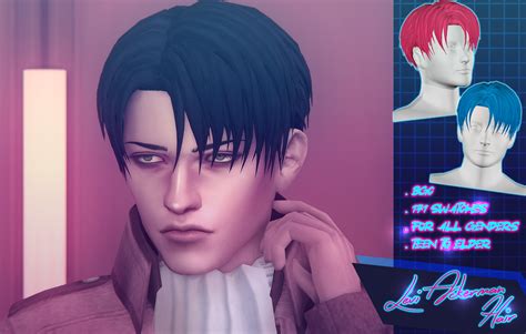 Sims 4 Anime Hair Cc Recolor Vrogue