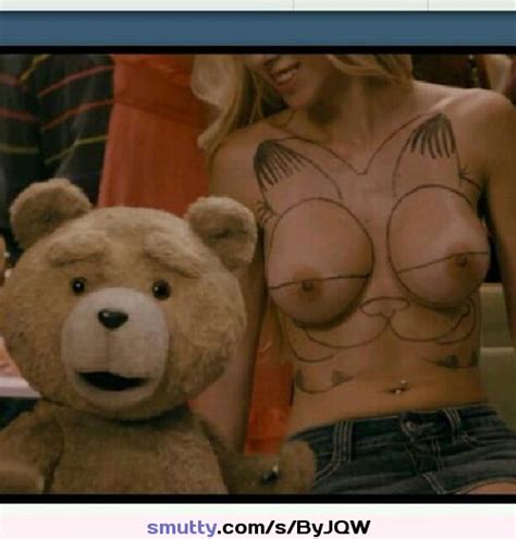 “there proof garfield s eyes look like a pair of tits ” garfield ted teddybear tits boobs