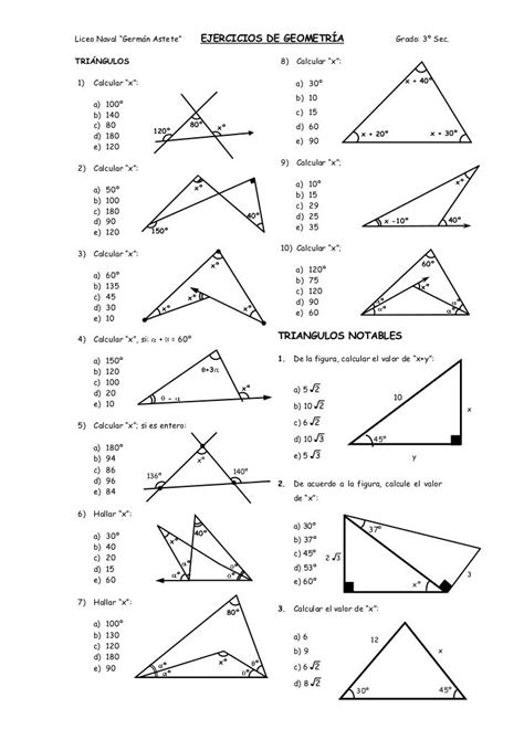Trigonometria Resolucion De Triangulos Rectangulos Ejercicios Resueltos
