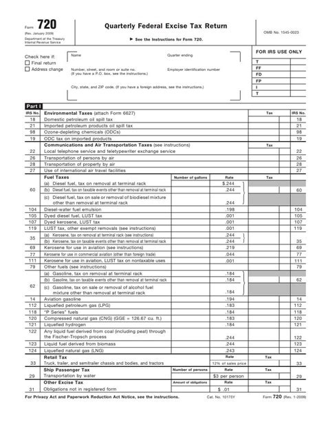 Printable Excise Tax Form Printable Forms Free Online