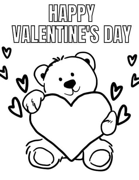 Valentines Day Coloring Pages Pdf 2024 Cenzerely Yours