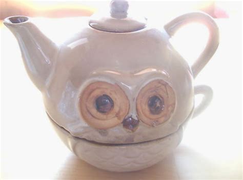 My Owl Barn Collection Owl Teapots