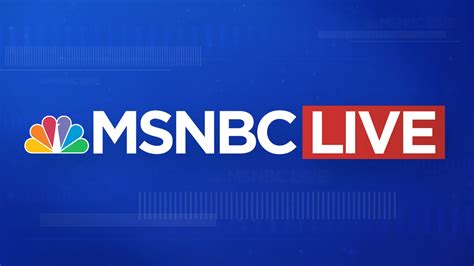 Watch Msnbc Live With Kendis Gibson Stream On Fubotv Free Trial