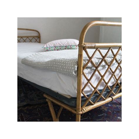 Maybe you would like to learn more about one of these? tête et pied de lit vintage en bambou et rotin