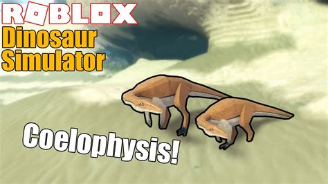 Hard Life As Coelophysis Roblox Dinosaur Simulator Youtube