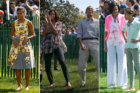 Michelle Obama Easter Easter Egg Roll Outfits