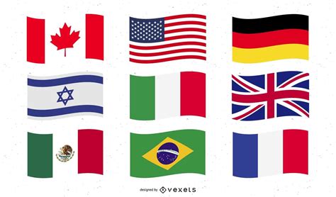 Vetores De Bandeira Nacional Do Mundo Baixar Vector