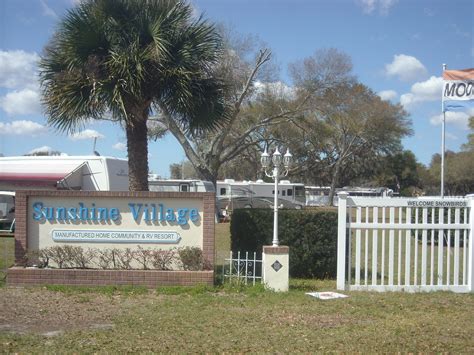 Entrance to Sunshine Village Florida | Sunshine Village Flor… | Flickr