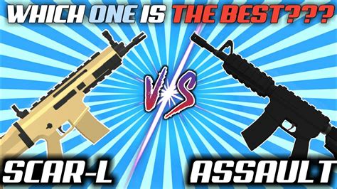 Is Assault Rifle BETTER Than Scar L Dude Theft Wars Multiplayer