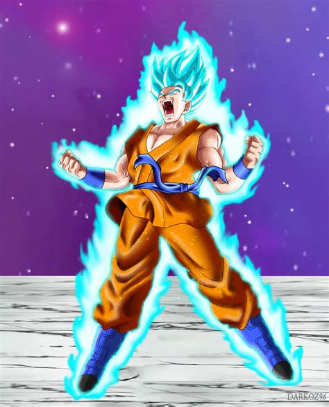 Goku Super Saiyan Blue By Darkoz96 On Deviantart