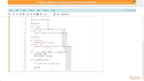Python Machine Learning Part 1 Implementing A Perceptron Algorithm