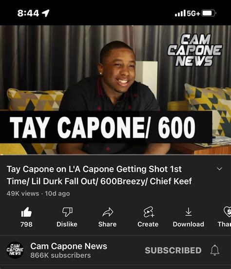 Tay Capone600 Interview Just Want To Know Peoples Opinion On It