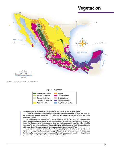 Atlas De México Cuarto Grado 2017 2018 Página 17 De 130 Libros De