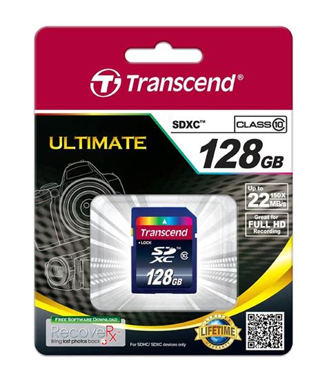 Although sdhc and sdcx belong to sd cards, there are some differences between. Transcend TS128GSDXC10 128 GB SDXC Flash Memory Card ...