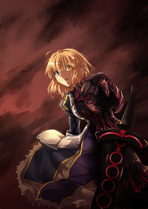 The Two Sides Of Artoria Pendragon Saber Fate Stay Saber Fate Extra