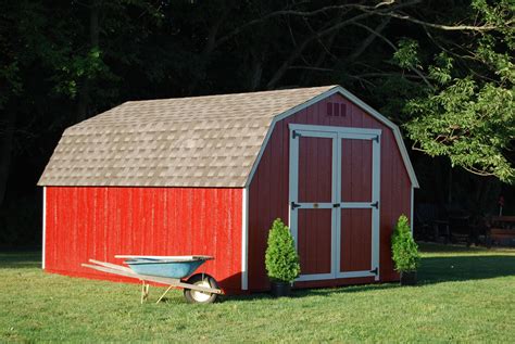 Gambrel Barn Diy Shed Kit 4 From Dutchcrafters Amish Furniture