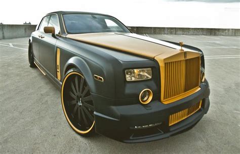 Platinum Motorsport Gives A Mansory Rolls Royce Phantom A Golden Touch