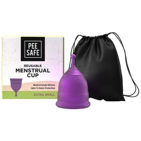 Buy Pee Safe Reusable Menstrual Cup Made With Medical Grade Silicone Extra Small Online At