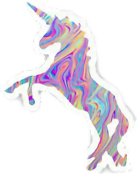 Unicorn Hologram Freetoedit Unicorn Sticker By Xynaix13