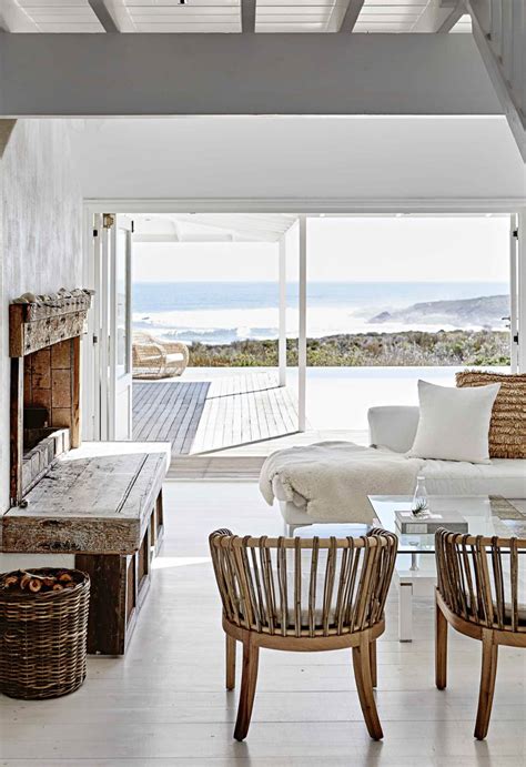 An All White Contemporary Beach House In South Africa Contemporary