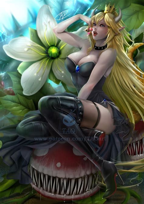 Bowsette 18 Version Available By T A Oart On Deviantart Thicc