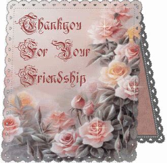 This page contains a treasured collection of thank you messages for friendship. Thankyou For Your Friendship - DesiComments.com