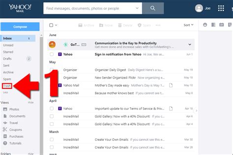 How To See All Trash In Yahoo Mail