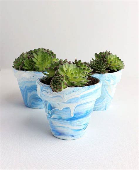 Feb 13, 2021 · a trio of pots makes for a joyful grouping on the front porch. 25 Simple DIY Ways To Customize & Paint Terra Cotta Pots ...