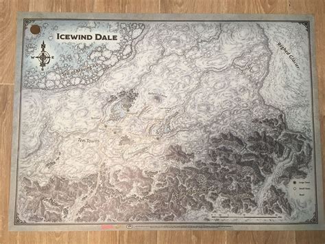 Dandd Icewind Dale Rime Of The Frostmaiden Regional Map Fantasyobchodcz