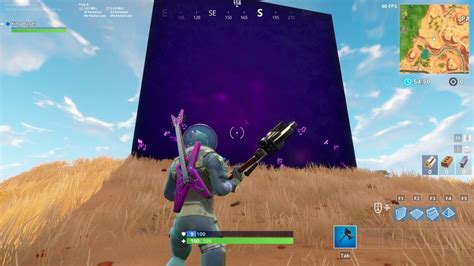 A Massive Purple Box Has Spawned In Fortnite Updated