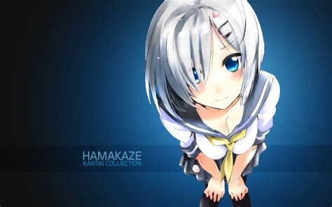 Wallpaper Anime Girls Blue Kantai Collection Hamakaze KanColle Screenshot Computer