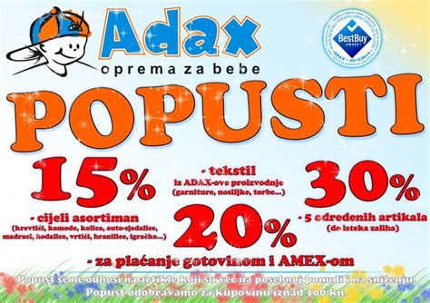 Veliki Popusti U Adax U U City Galleriji City Galleria Zadar