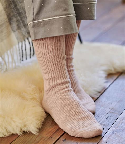 Confetti Pink Womens Cashmere And Merino Socks Woolovers Us