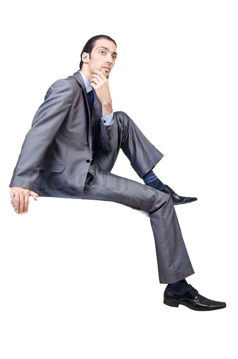 Business Sitting Man Transparent Background Png Play