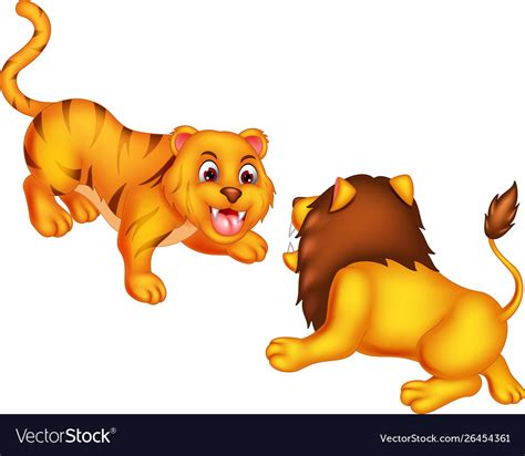 Top 124 Lion Tiger Cartoon
