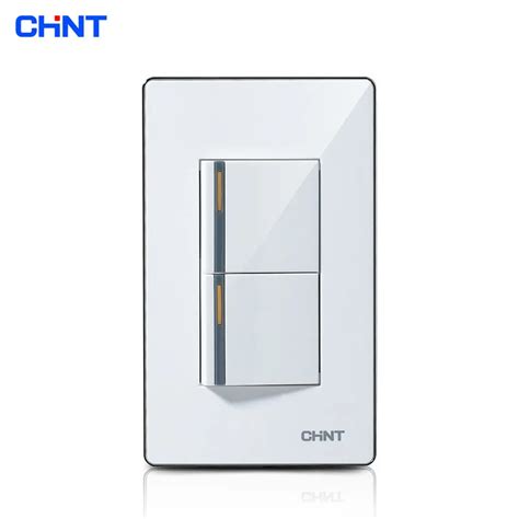 Chint Lighting Switches 120 Typenew9e Series 12060 Two Gang Two Way