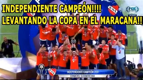 Noticias de hoy viernes 16 de abril: Independiente campeón copa Sudamericana 2017 levantando la ...