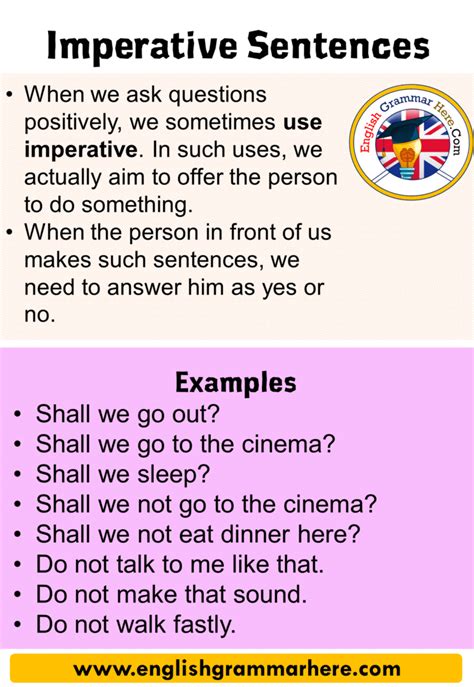 Imperative Sentences For Kids / English Grammar Types Of Sentences Quiz ...