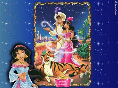 Aladdin And Jasmine Disney Couples Wallpaper 6252985 Fanpop