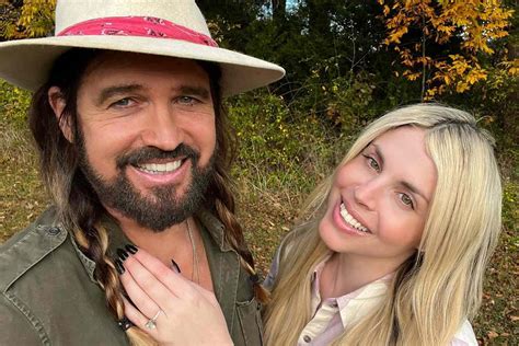 billy ray cyrus and firerose share sweet photo after becoming engaged