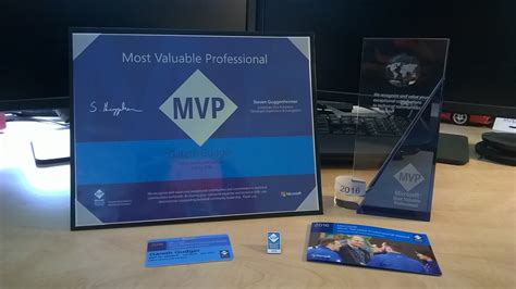 My First Microsoft Most Valuable Professional Mvp Award