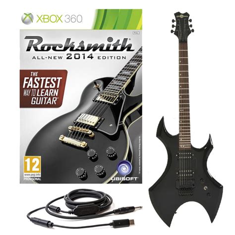 Disc Rocksmith 2014 Xbox 360 Harlem Electric Guitar Black At Gear4music