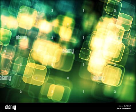 Luminous Background With Squares Stock Photo Alamy