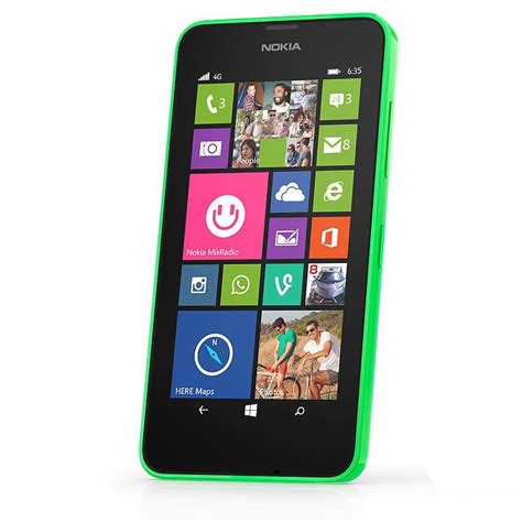 Nokia Lumia 635 4g Uk Sim Free Smartphone Black Windows 45 Inch